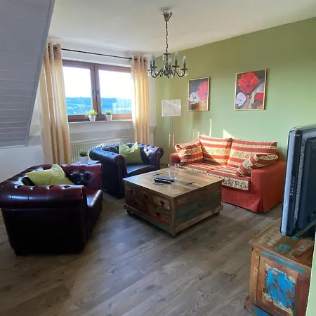 Paradies In Der Vulkaneifel - Panorama-blick Und Wintergarten Für Jedes Wetter Apartment Burgbrohl