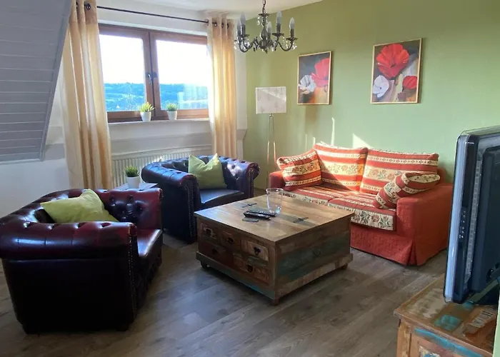 Paradies In Der Vulkaneifel Mit Panorama-blick דירה Burgbrohl