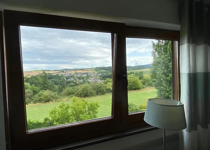 Paradies In Der Vulkaneifel Mit Panorama-blick דירה Burgbrohl